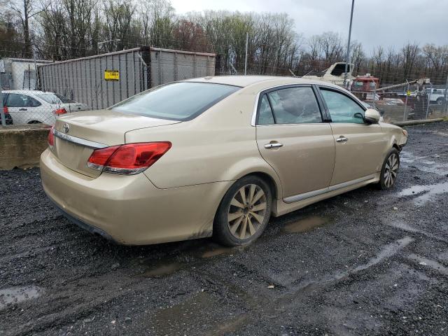 4T1BK3DB1BU396771 - 2011 TOYOTA AVALON BASE 金色 照片 3