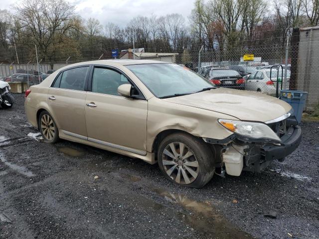 4T1BK3DB1BU396771 - 2011 TOYOTA AVALON BASE 金色 照片 4