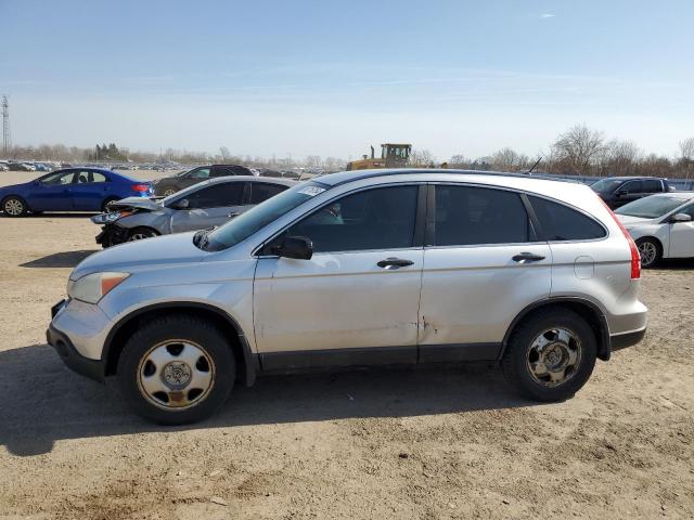 5J6RE48369L803321 - 2009 HONDA CR-V LX SILVER photo 1