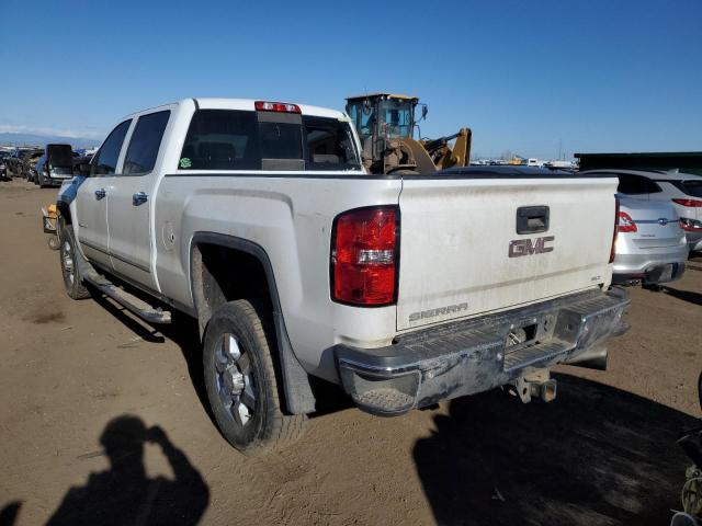 1GT12TEY2HF113049 - 2017 GMC SIERRA K2500 SLT WHITE photo 2