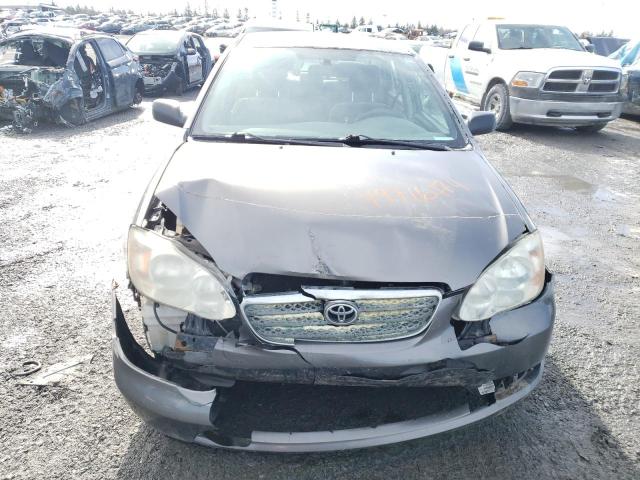 2T1BR32E98C914838 - 2008 TOYOTA COROLLA CE GRAY photo 5