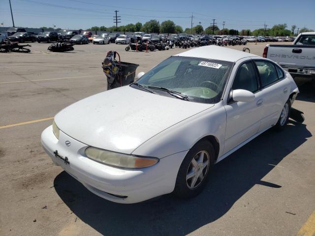 1G3NL52F04C175638 - 2004 OLDSMOBILE ALERO GL WHITE photo 2