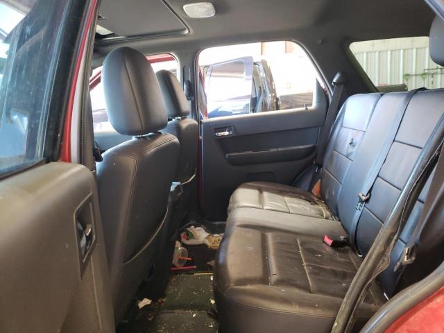 1FMCU9EG5BKB39314 - 2011 FORD ESCAPE LIMITED 红色 照片 10