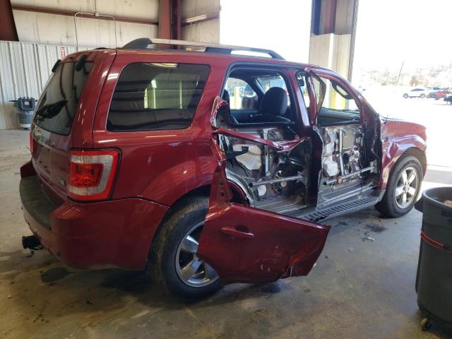 1FMCU9EG5BKB39314 - 2011 FORD ESCAPE LIMITED 红色 照片 3