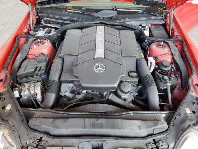 WDBSK75F93F032180 - 2003 MERCEDES-BENZ SL 500R RED photo 11