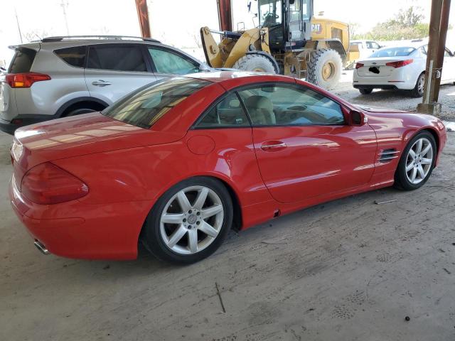 WDBSK75F93F032180 - 2003 MERCEDES-BENZ SL 500R RED photo 3