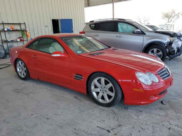 WDBSK75F93F032180 - 2003 MERCEDES-BENZ SL 500R RED photo 4