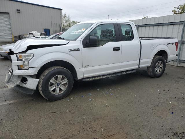 1FTEX1EP0GKF12949 - 2016 FORD F150 SUPER CAB WHITE photo 1