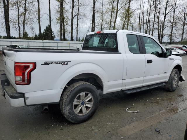 1FTEX1EP0GKF12949 - 2016 FORD F150 SUPER CAB WHITE photo 3