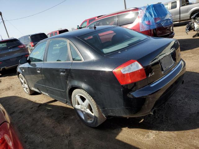 WAULC68E15A068765 - 2005 AUDI A4 1.8T QUATTRO BLACK photo 2