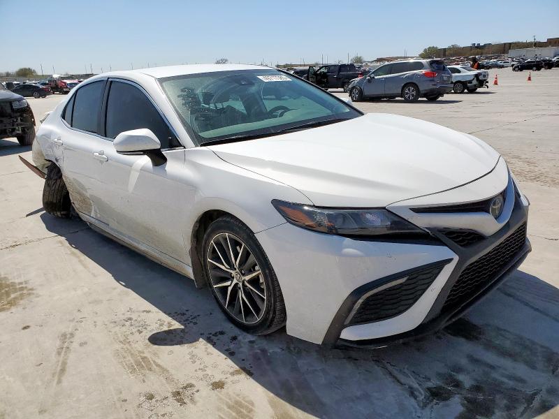 4T1G11AK6PU822219 - 2023 TOYOTA CAMRY SE NIGHT SHADE WHITE photo 4