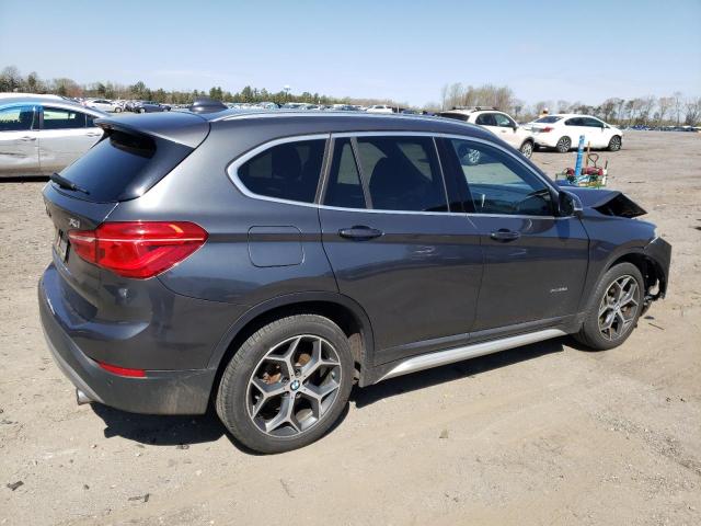 WBXHT3C35H5F81078 - 2017 BMW X1 XDRIVE28I GRAY photo 3