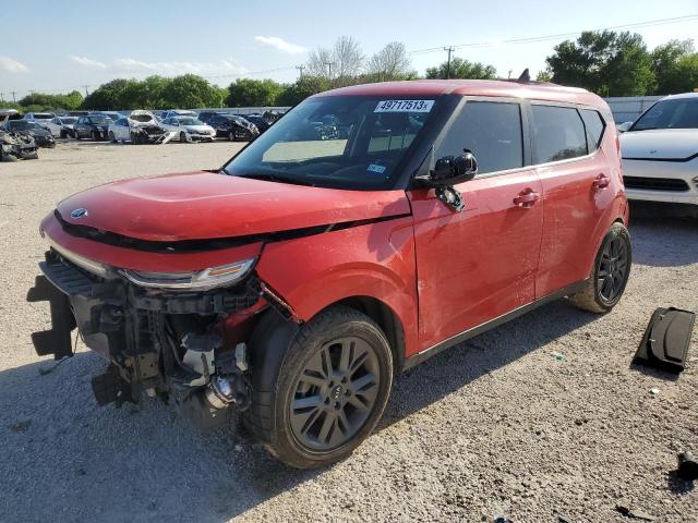 KNDJ33AU1L7012720 - 2020 KIA SOUL EX RED photo 1