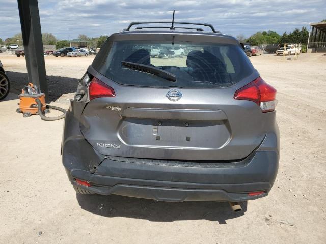 3N1CP5CU0KL523175 - 2019 NISSAN KICKS S GRAY photo 6