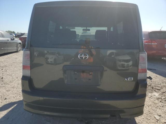 JTLKT334754008634 - 2005 TOYOTA SCION XB GREEN photo 6