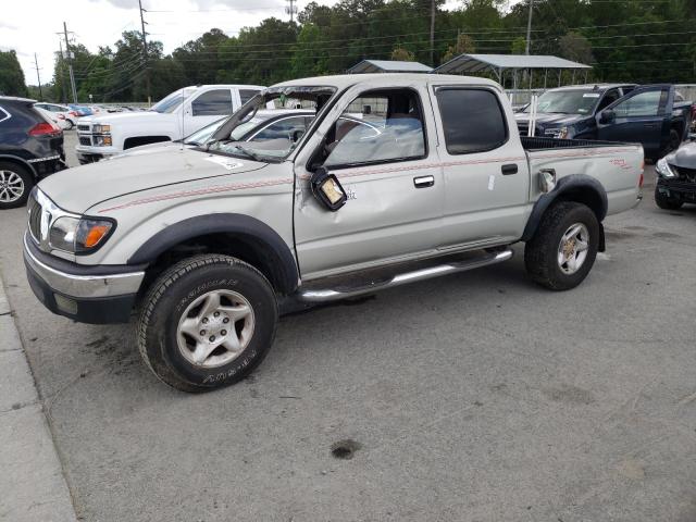 5TEGN92N11Z777639 - 2001 TOYOTA TACOMA DOUBLE CAB PRERUNNER SILVER photo 1