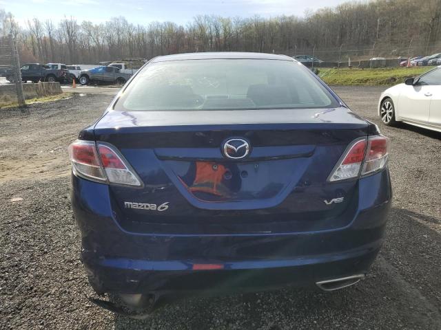 1YVHZ8CB1B5M27241 - 2011 MAZDA 6 S BLUE photo 6