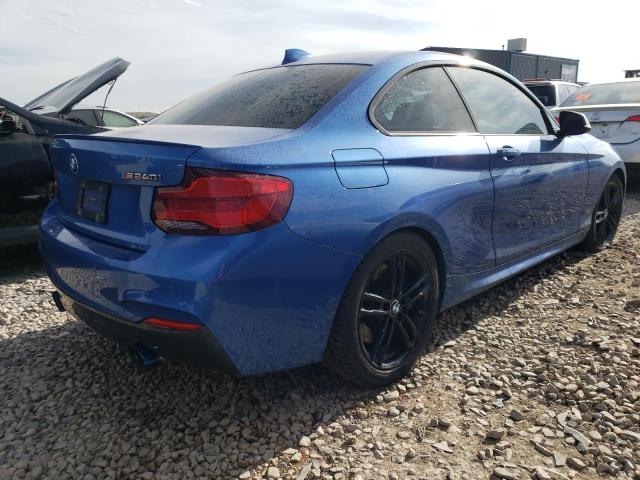 WBA2J7C52KVD61368 - 2019 BMW M240XI BLUE photo 3