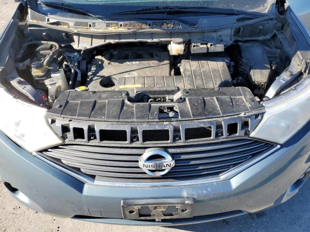 JN8AE2KP4B9012554 - 2011 NISSAN QUEST S BLUE photo 12