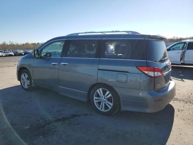 JN8AE2KP4B9012554 - 2011 NISSAN QUEST S BLUE photo 2