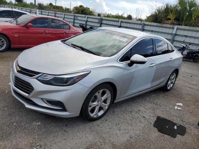 1G1BF5SM4H7263415 - 2017 CHEVROLET CRUZE PREMIER SILVER photo 1