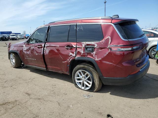 1C4RJKAG9M8157450 - 2021 JEEP GRAND CHER L LAREDO MAROON photo 2