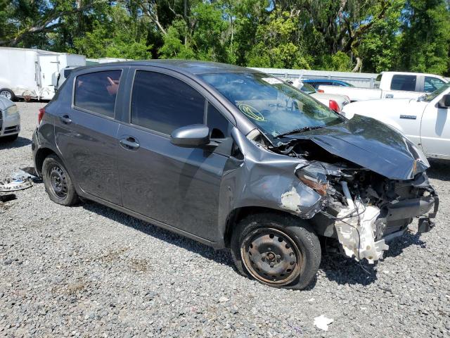 VNKKTUD33HA085716 - 2017 TOYOTA YARIS L GRAY photo 4