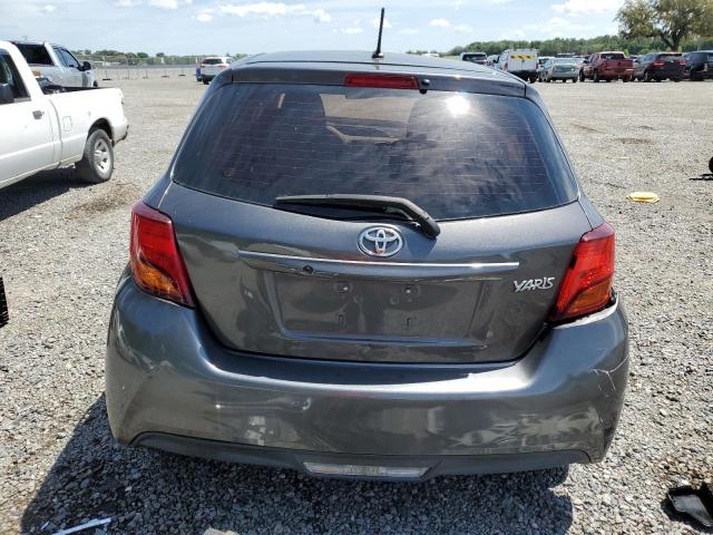 VNKKTUD33HA085716 - 2017 TOYOTA YARIS L GRAY photo 6