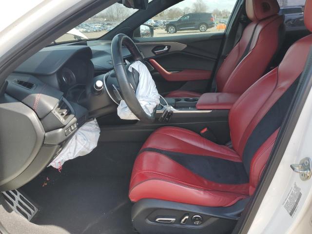 19UUB6F52MA002092 - 2021 ACURA TLX TECH A WHITE photo 7