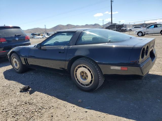 1G1AY0781E5129053 - 1984 CHEVROLET CORVETTE BLACK photo 2