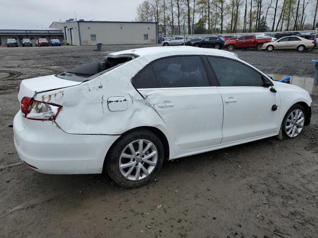 3VWD17AJ8EM408083 - 2014 VOLKSWAGEN JETTA SE WHITE photo 3