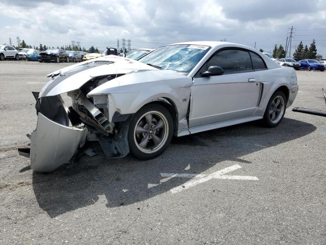 1FAFP42X31F110374 - 2001 FORD MUSTANG GT SILVER photo 1