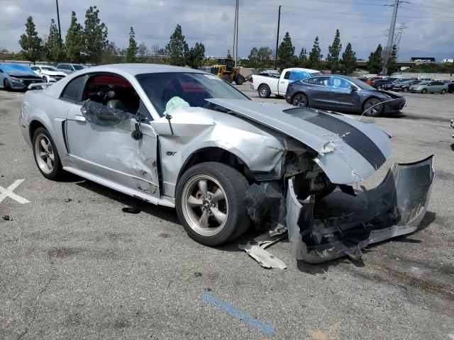 1FAFP42X31F110374 - 2001 FORD MUSTANG GT SILVER photo 4