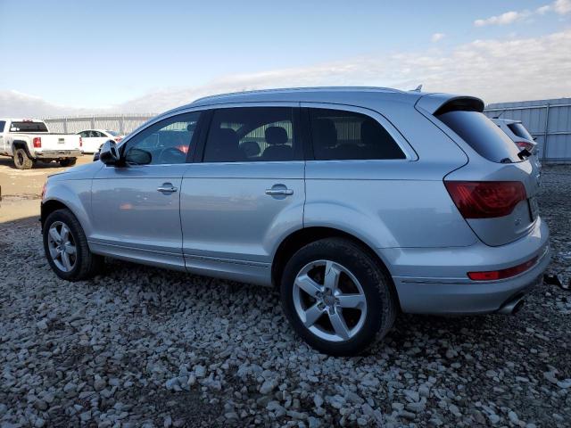 WA1LMAFE7DD008826 - 2013 AUDI Q7 PREMIUM PLUS SILVER photo 2