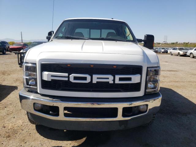 1FTWW31R98EC23725 - 2008 FORD F350 SRW SUPER DUTY WHITE photo 5