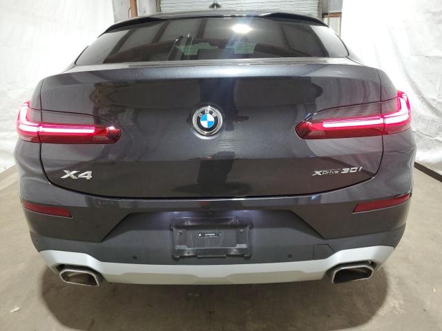 5UX33DT08R9U23505 - 2024 BMW X4 XDRIVE30I CHARCOAL photo 6