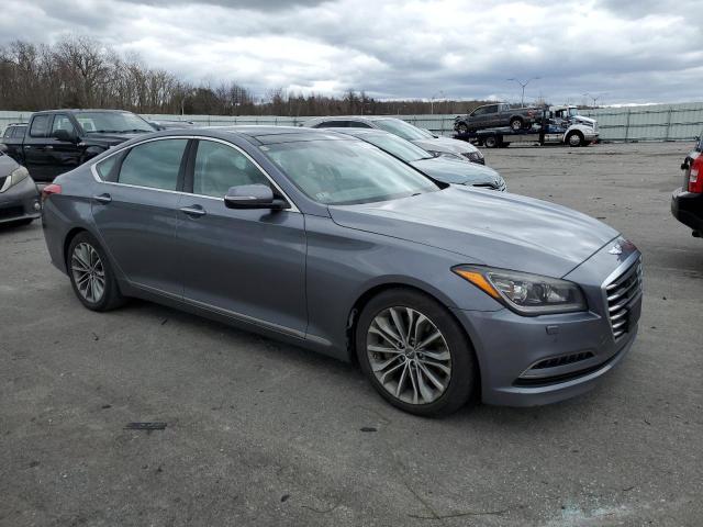 KMHGN4JE7FU102202 - 2015 HYUNDAI GENESIS 3.8L GRAY photo 4