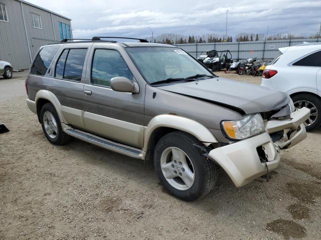 JNRDR09Y31W213703 - 2001 INFINITI QX4 BROWN photo 4