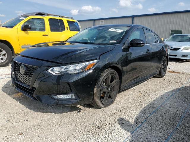 3N1AB8DV9NY315673 - 2022 NISSAN SENTRA SR BLACK photo 1