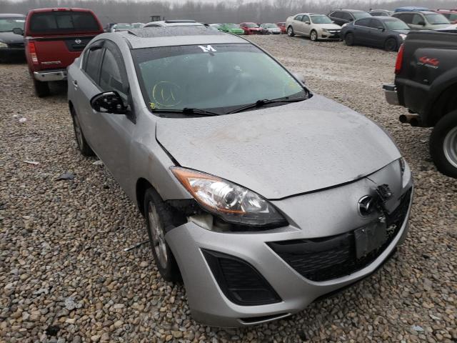 JM1BL1VF5B1488569 - 2011 MAZDA 3 I GRAY photo 1