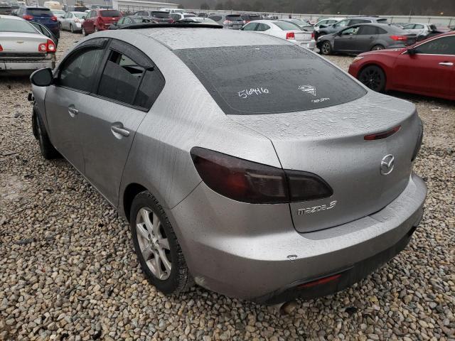 JM1BL1VF5B1488569 - 2011 MAZDA 3 I GRAY photo 3