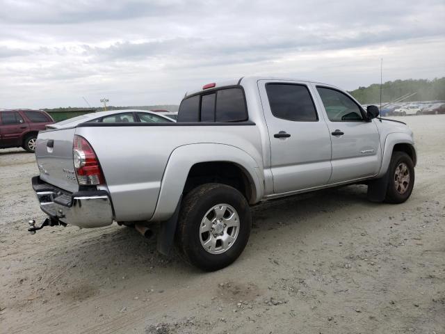 3TMJU4GN7AM098279 - 2010 TOYOTA TACOMA DOUBLE CAB PRERUNNER SILVER photo 3