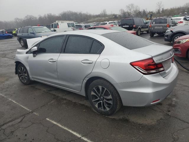 2HGFB2F88FH509000 - 2015 HONDA CIVIC EX SILVER photo 2