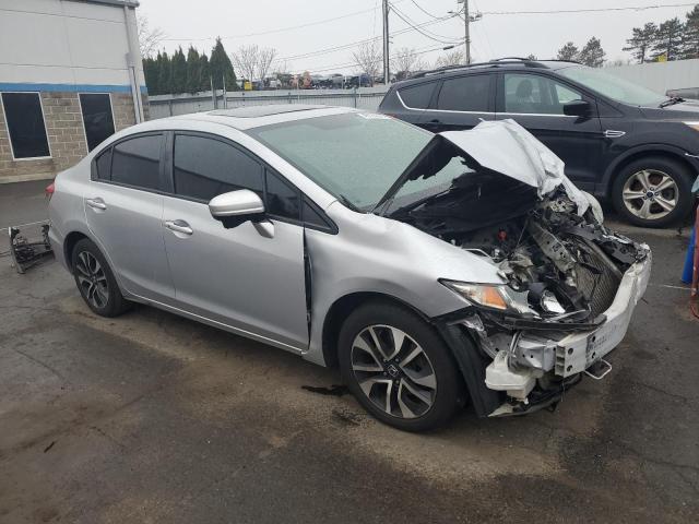 2HGFB2F88FH509000 - 2015 HONDA CIVIC EX SILVER photo 4