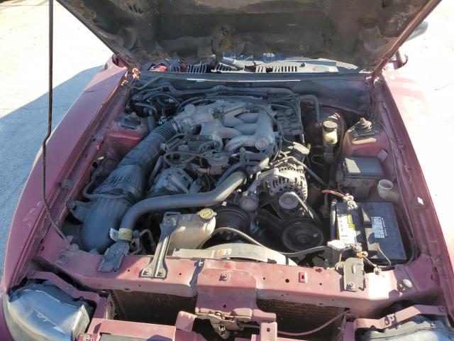 1FAFP40604F234293 - 2004 FORD MUSTANG RED photo 11