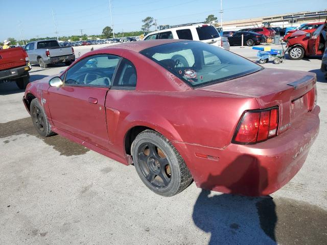 1FAFP40604F234293 - 2004 FORD MUSTANG RED photo 2