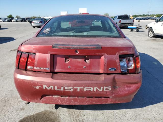 1FAFP40604F234293 - 2004 FORD MUSTANG RED photo 6