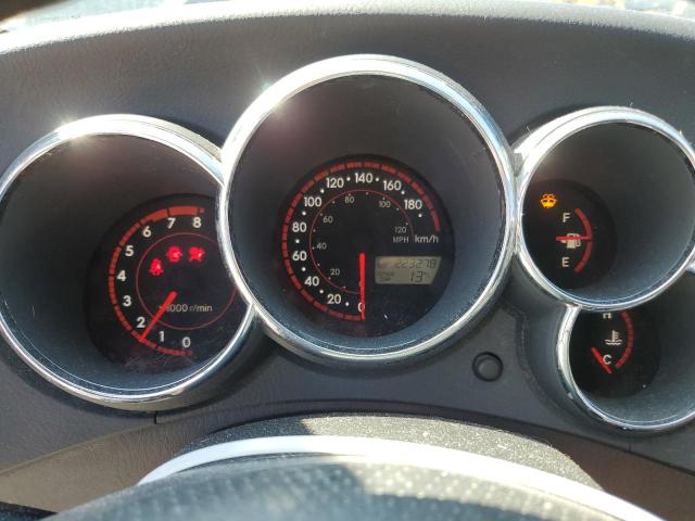 2T1KR32E25C918550 - 2005 TOYOTA COROLLA MA XR BLACK photo 9