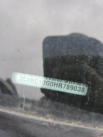 2C4RC1BG0HR789038 - 2017 CHRYSLER PACIFICA TOURING L 黑色 照片 12