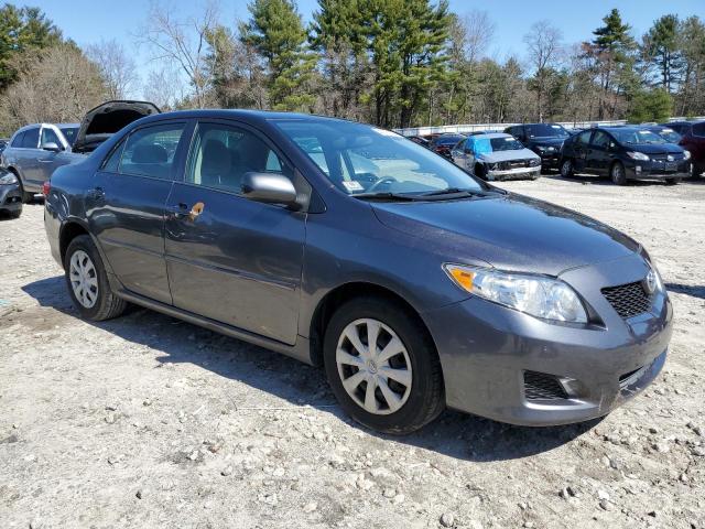 JTDBL40E899036398 - 2009 TOYOTA COROLLA BASE GRAY photo 4